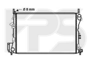 Радіатор охолодження OPEL VECTRA C 06-09