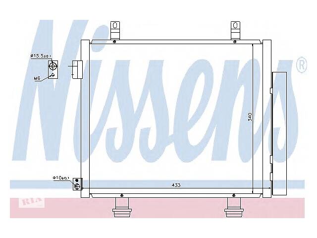 Радиатор кондиционера для моделей:NISSAN (PIXO), SUZUKI (ALTO,ALTO)