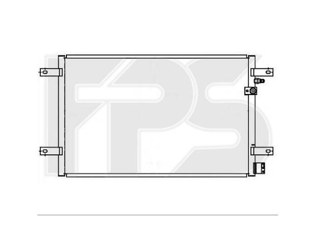 Радиатор кондиционера для Audi A6 2004-2011