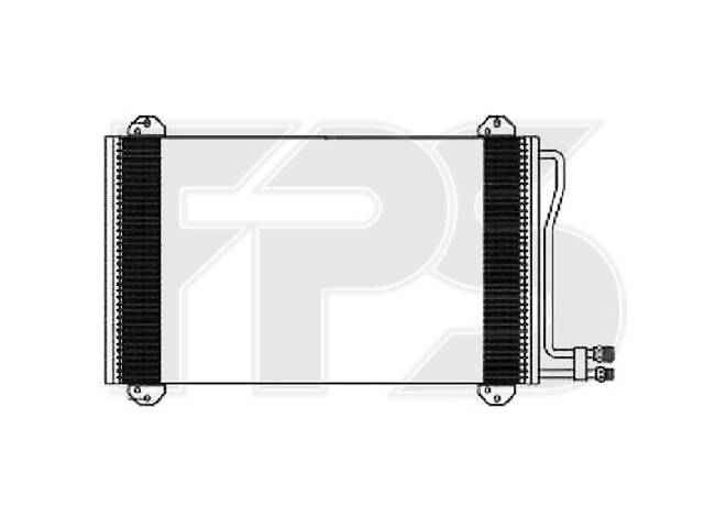 Радиатор Кондиционера AS014174 на MERCEDES SPRINTER 2000-2006