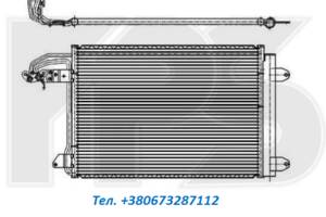 Радиатор кондиционера SKODA OCTAVIA 09-13 (1Z3/1Z5) (A5)