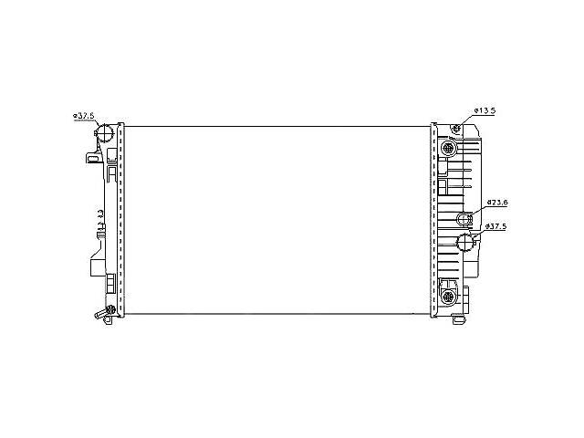 Радиатор AR007283 на MERCEDES VITO / VIANO (W639) 2003-2010