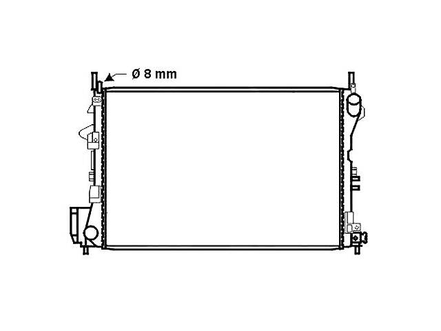 Радиатор AR009046 на OPEL VECTRA C 2006-2009