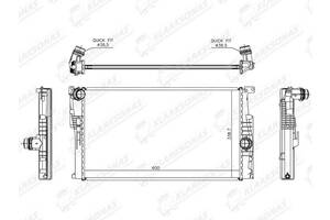 Радиатор охлаждения 2 (F22)- 03.2014 -