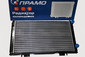 Радиатор охлаждения 2170-72 Приора с конд HALLA (алюминевый, 2-х рядный) Прамо 2171 2172