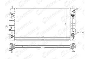 Радіатор охолодження 300M-01.1999-12.2004