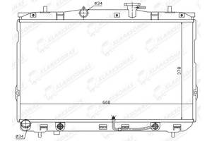 Радиатор охлаждения ELANTRA- 06.2003 - 08.2006