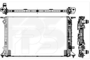 Радіатор охолодження для Audi A7 2010-2018
