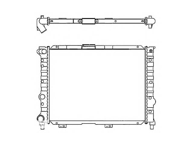 Радиатор охлаждения двигателя для моделей:ALFA ROMEO (146,156,156)