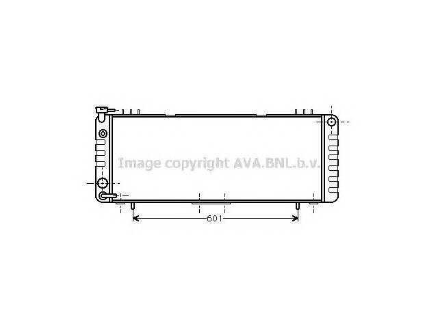 Радиатор охлаждения двигателя для моделей:JEEP (CHEROKEE,COMANCHE)