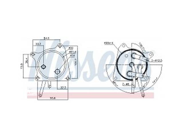 Радиатор охлаждения масла АКПП NT0174987 на Jeep Patriot 2007-2016