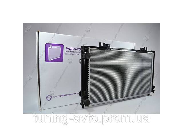 Радиатор охлаждения Приора 2170-2172 с кондиционером PANASONIC (алюминиевый) Luzar