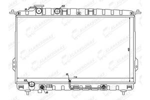 Радіатор охолодження SONATA-2002-2005