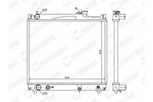 Радиатор охлаждения GRAND VITARA- 02.1998 - 2006