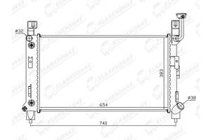 Радиатор охлаждения VOYAGER- 1991 - 1995