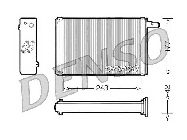 Радиатор печки для моделей:FIAT (DUCATO,DUCATO,DUCATO,TALENTO,TALENTO,TALENTO)