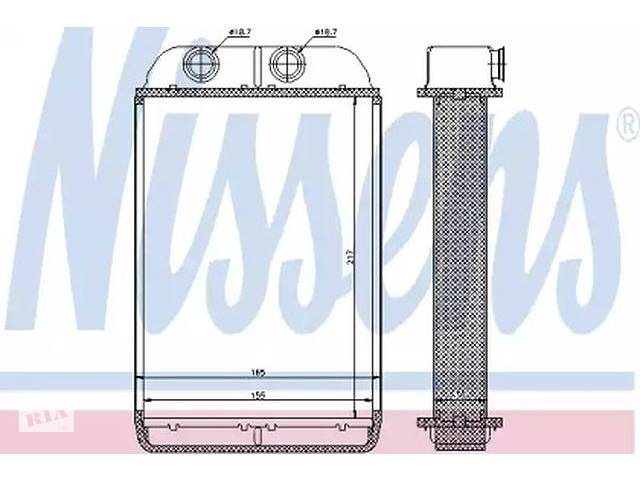 Радиатор печки NT0175234 на Audi A6 (C5) 1997-2005