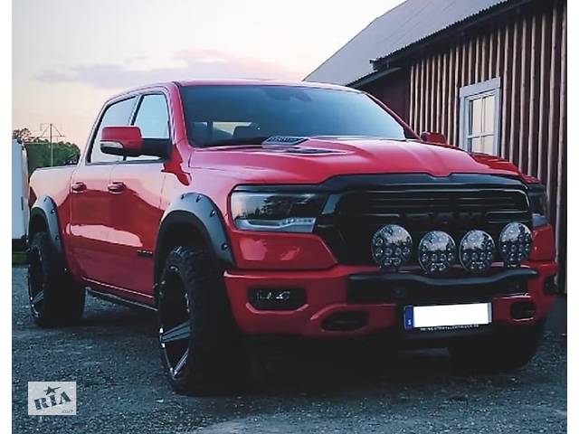 Расширители арок Dodge Ram 1500 (2019-2023) тюнинг фендеры арки стиль Pocket Rivet