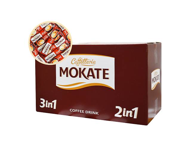 Растворимый напиток Mokate 3 в 1, 17г*50шт*12уп.