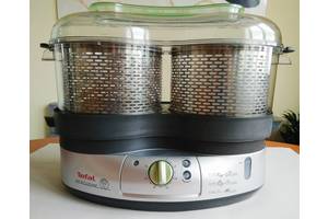 Пароварка TEFAL VITACUISINE Steamer 3 in 1 (можна готувати 3 страви одночасно, серія S06,Б/У як нова,потужність 2000W