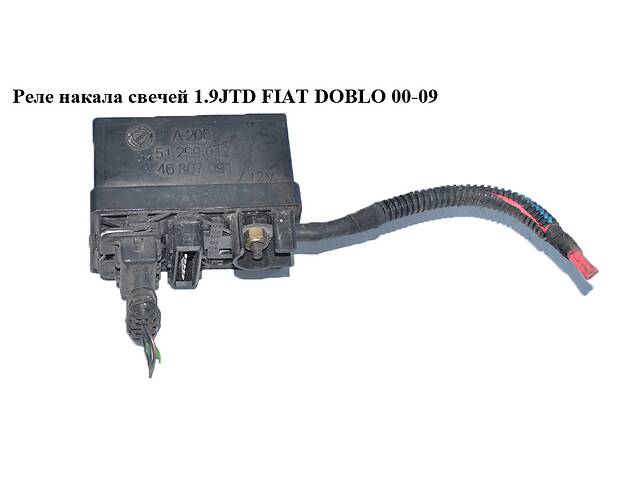 Реле накала свечей 1.9JTD FIAT DOBLO 00-09 (ФИАТ ДОБЛО) (51299012 ...