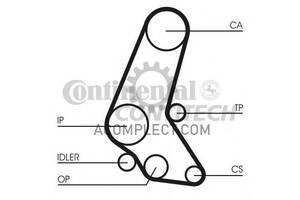 Ремень ГРМ CT 748 Opel