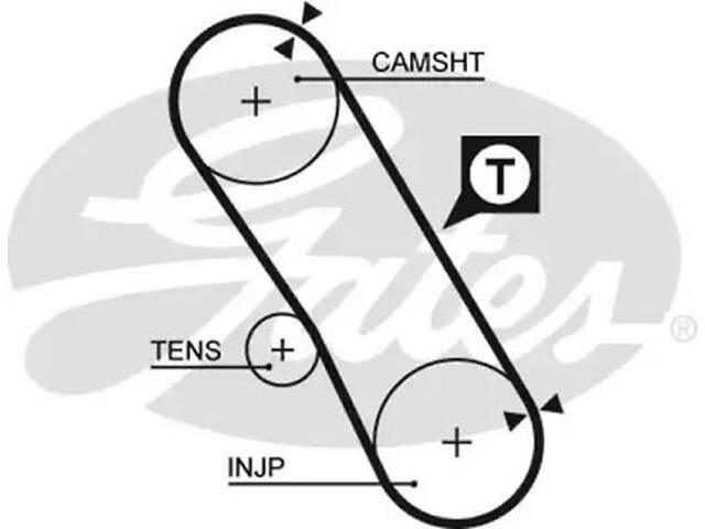 Ремень ГРМ NT0176035 на Nissan Almera N15 1995-1999