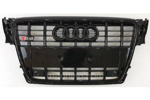 Решетка радиатора Audi A4 B8 (07-12) стиль S4 Black Edition