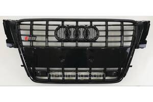 Решетка радиатора Audi A5 8T (07-12) стиль S5 черная