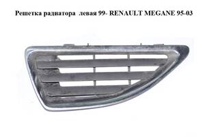 Решетка радиатора левая 99- RENAULT MEGANE 95-03 (РЕНО МЕГАН) (7700428963)