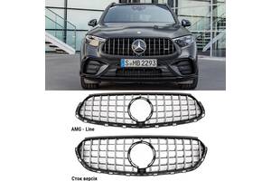 Решетка радиатора Mercedes GLC X254 тюнинг стиль AMG 53 65