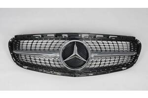 Решетка радиатора Diamond (silver) Mercedes W212 2014-2016