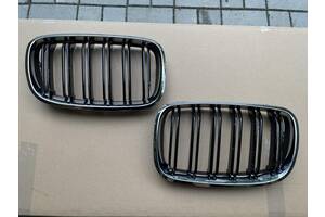 Решітки радіатора BMW X5 E70 \ X6 E71 тюнинг ноздри решетки радиатора (хром рамка)