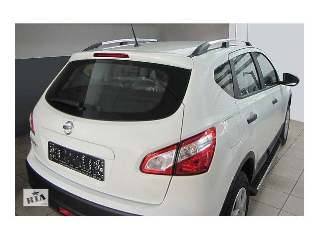 Рейлинги Хром Пластиковые ножки для Nissan Qashqai 2010-2014 гг.