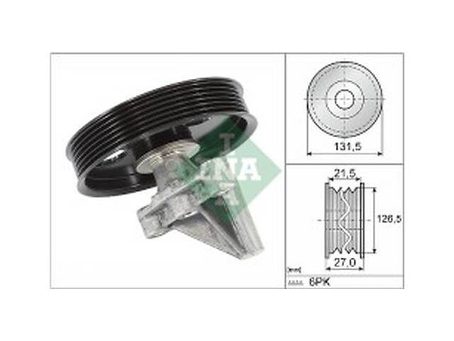 Ролик натяжитель поликлинового ремня WD0176691 на Renault Megane 3 2008-2016