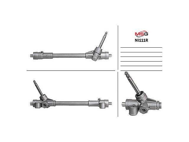 Рулевая рейка без ГУР восстановленная NISSAN MICRA IV (K13) 10- NISSAN MICRA IV (K13) 10-