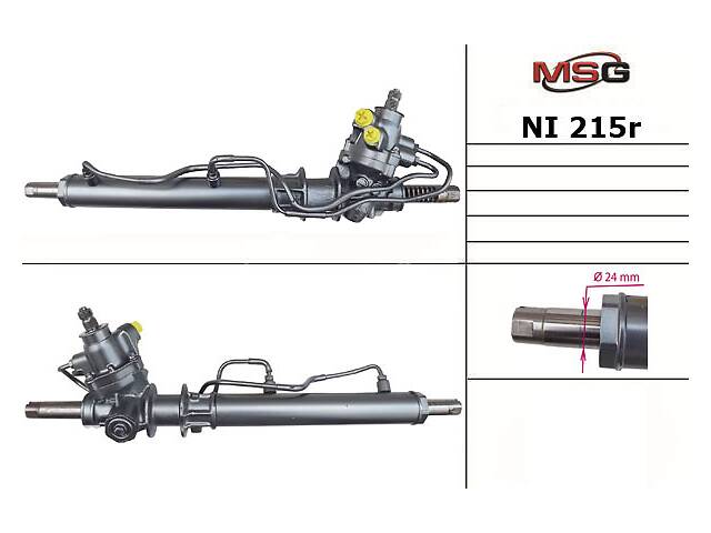 4900163c00 Рулевая рейка с ГУР 100 NX, MSG Rebuilding NI215R: Рульова ...