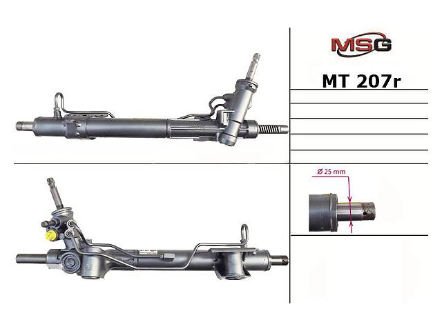 Рулевая рейка с ГУР MITSUBISHI LANCER SPORTBACK (CX_A) 08- MSG Rebuilding MT207R