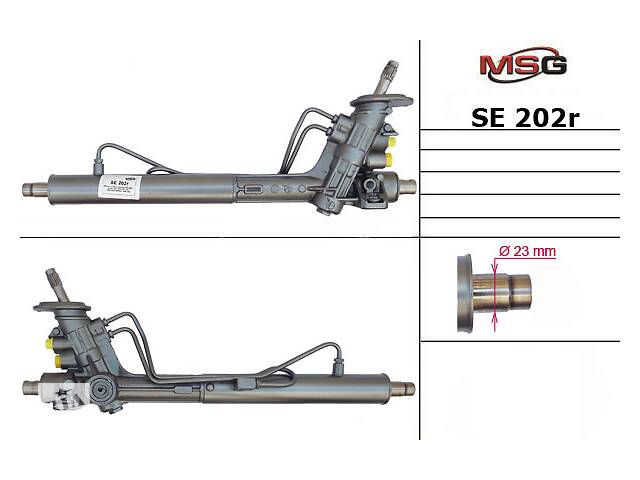 Рулевая рейка с ГУР восстановленная SEAT AROSA 97-04, VW LUPO 98-05, VW POLO 96-02 SEAT AROSA 97-04, VW LUPO 98-05...