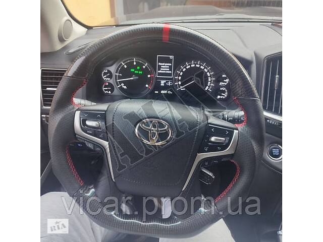 Руль - карбон (Sport - Design): Toyota Land Cruiser 200 (2016-2022)