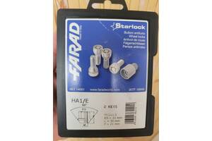 Секретки Farad серії Starlock M12x1.5x30мм 2 ключа