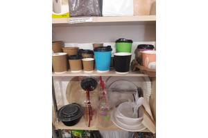 Стакан для кофе и чая 2-стенный белый+крафт