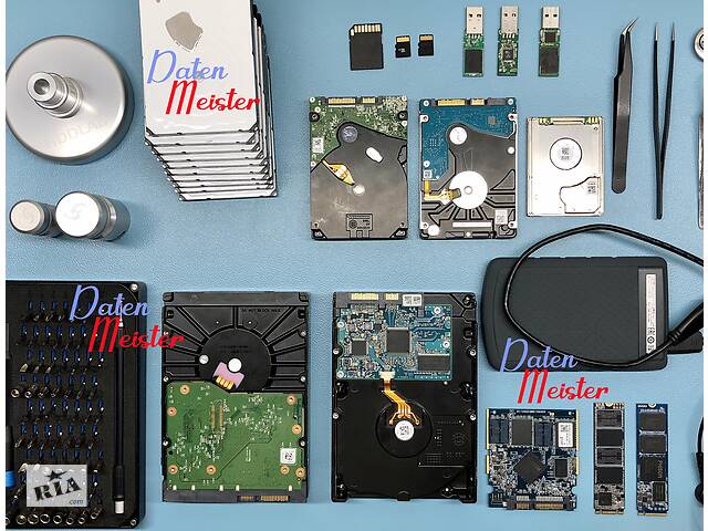 Восстановление данных из HDD, SSD, флешек, смартфонов, и RAID
