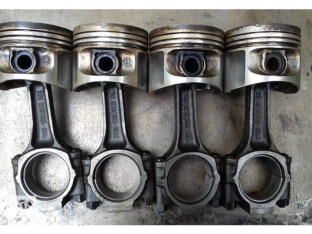 Шатуны с поршнями, поршневая группа Ваз 2110, 2111, 2112: Шатун в ...