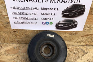 Шків колінвала демпферний 1.5 dci Renault Laguna 3 Megane 3 Scenic 3 (рено лагуна меган сценік ІІІ)