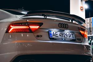 Спойлер Audi A7 С7 \ S7 C7 тюнинг сабля элерон