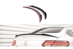 Спойлер Mercedes W205 Coupe C205 тюнинг сабля обвес (maxton)