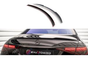Спойлер Mercedes W223 шабля тюнинг элерон