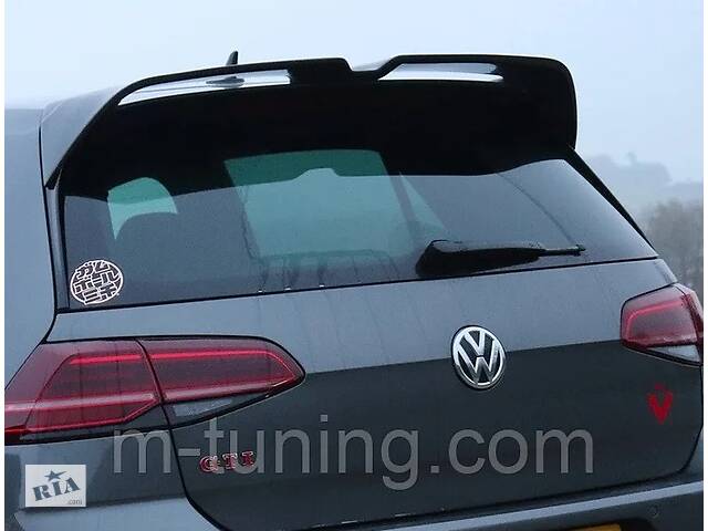 Спойлер VW Golf 7 тюнинг стиль Oettinger гольф