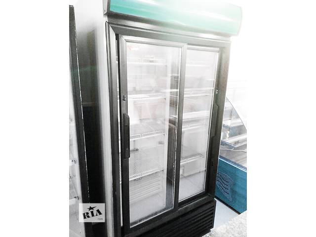 Среднетемпературный холодильный шкаф бу двухдверный, купе Frigorex